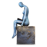 Statue Femme Assise