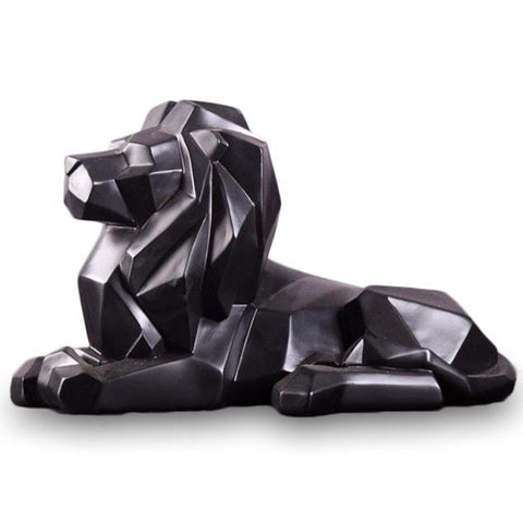 Statue Origami Lion