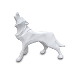 Statue Origami Loup