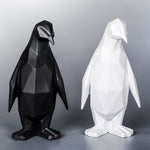 Statue Origami Pingouin