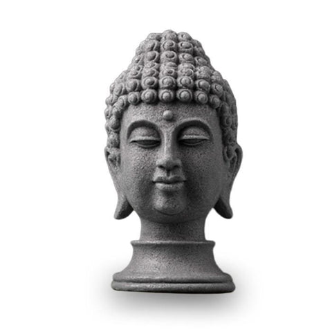 Tête de Bouddha en résine